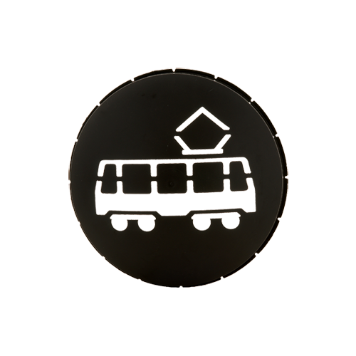 Sjabloon Fiets Pijl Links Tbv Led Module 6