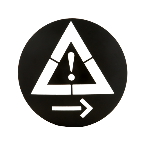 Sjabloon J37 Pijl Links Tbv Led Module 1